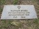 Nathan Byars' Footstone (1749-1846)