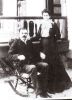 Emanuel & Molly Hennessee, circa 1901, Glen Alpine, North Carolina