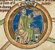 Aethelwulf of Wessex in the 14th c. Genealogical Roll of the Kings of England